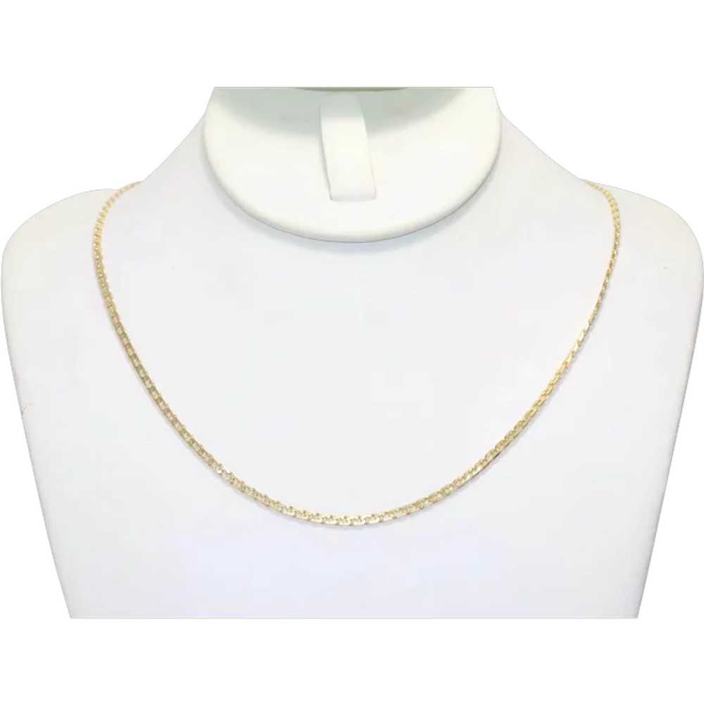 Vintage 18KT Gold Necklace - image 1