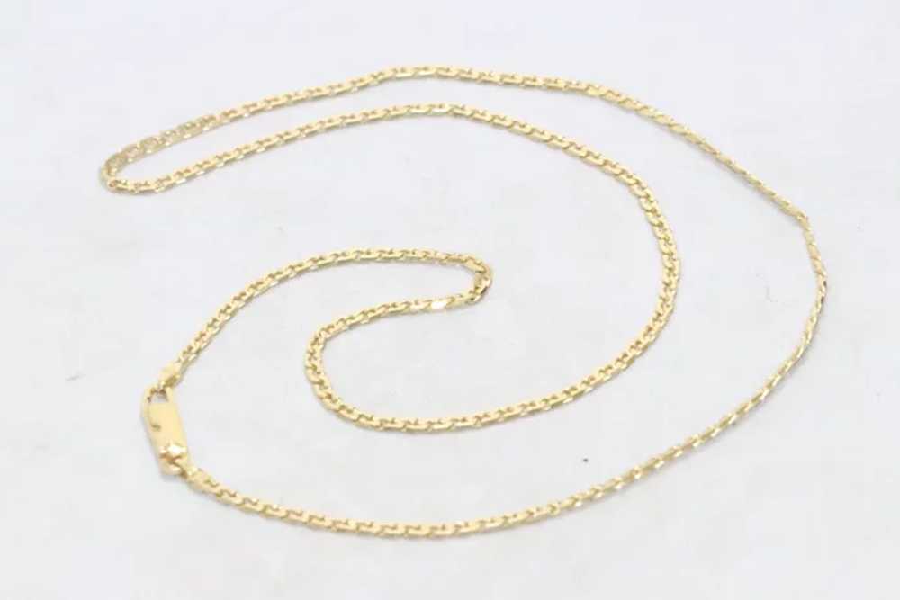 Vintage 18KT Gold Necklace - image 2