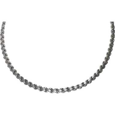 14KT White Gold Necklace - image 1