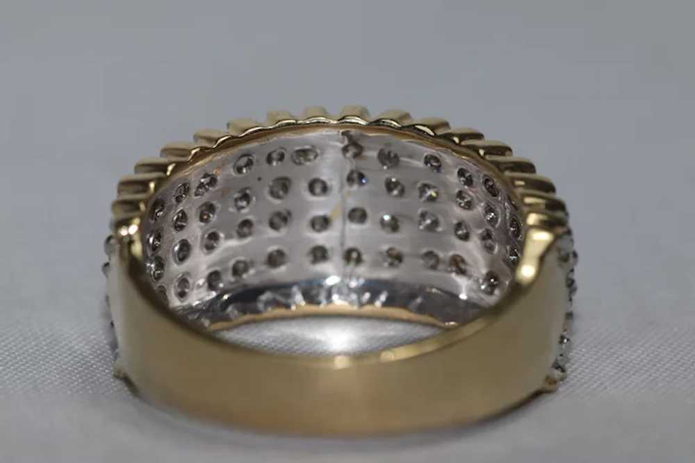 14KT Yellow Gold 1.20 CT Diamond Ring - image 3