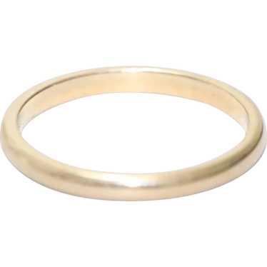 14KT Yellow Gold Band Ring - image 1