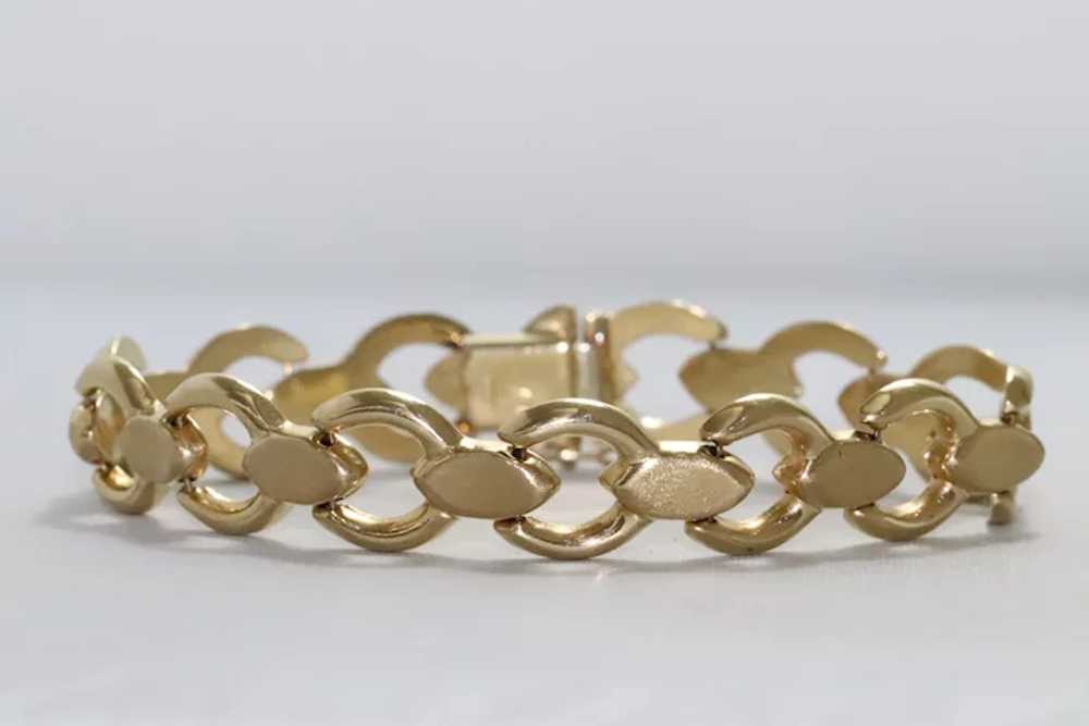 14 KT Gold Chain Bracelet - image 3