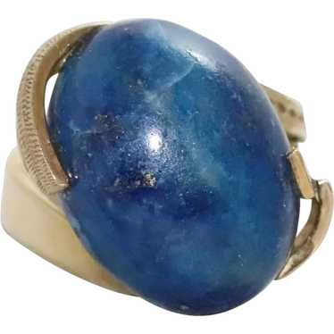 10k Gold Lapis Lazuli Ring