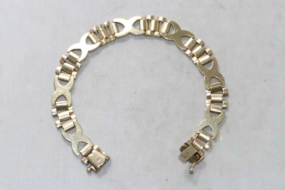 Vintage 14 KT Yellow Gold Bracelet - image 3