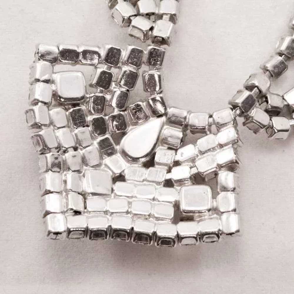 Sparkling, Sexy Vintage Rhinestone Necklace - image 5
