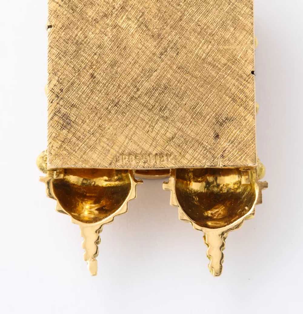 18kt. Gold Handmade Torah Pendant or Charm - image 6