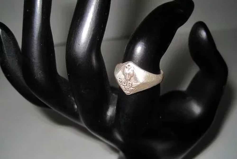 Sterling #6 Cubs Ring - Size 5.75 - image 4