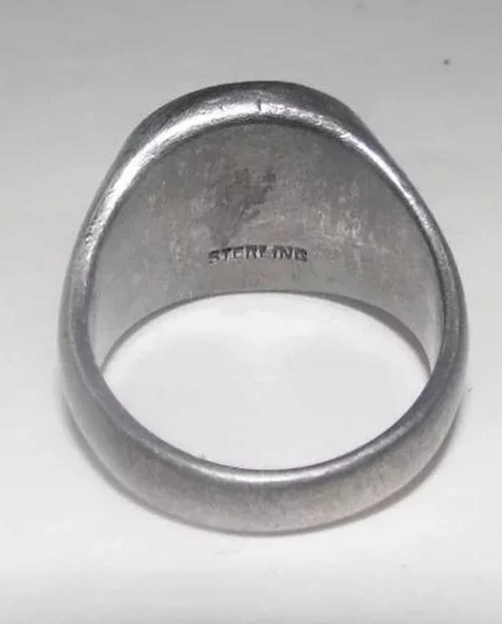 United States Maritime Service Sterling Ring - An… - image 5