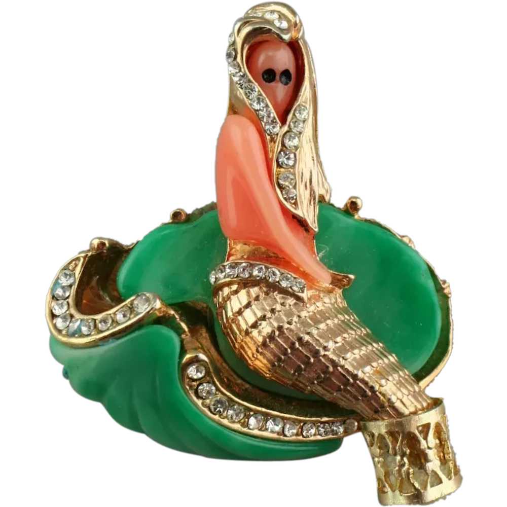 Mermaid Figural pin - image 1