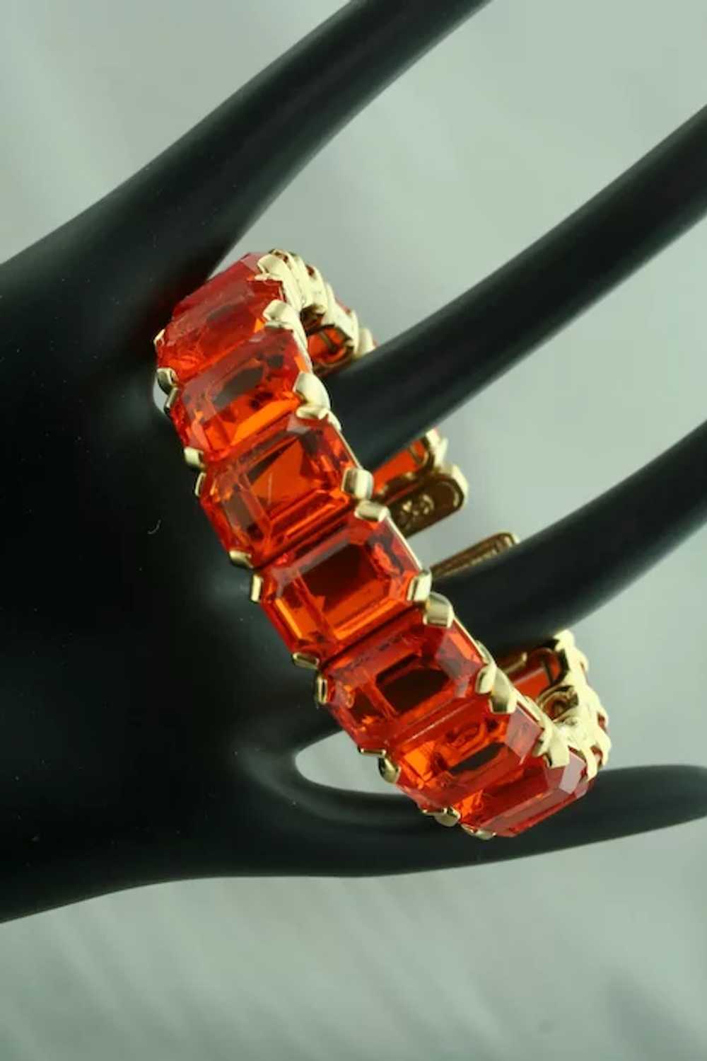 Swarovski crystal bracelet and earrings - image 3