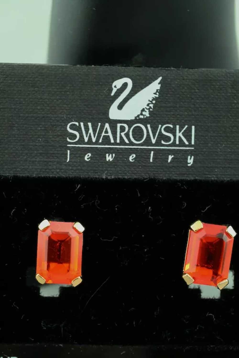 Swarovski crystal bracelet and earrings - image 4