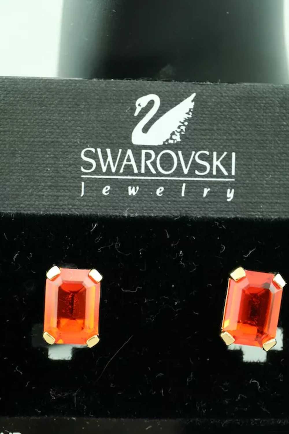 Swarovski crystal bracelet and earrings - image 5
