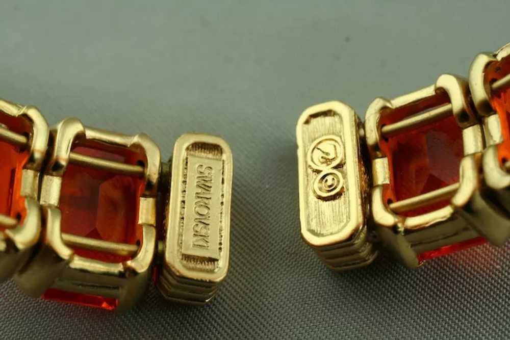Swarovski crystal bracelet and earrings - image 6