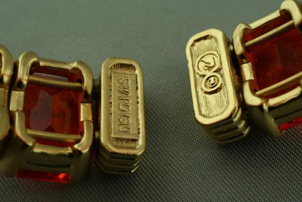 Swarovski crystal bracelet and earrings - image 7