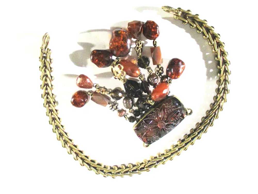 Stephen Dweck Jewelry Bronze Necklace - image 4
