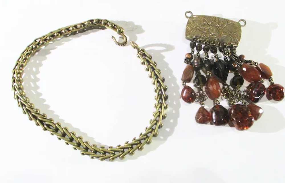 Stephen Dweck Jewelry Bronze Necklace - image 6