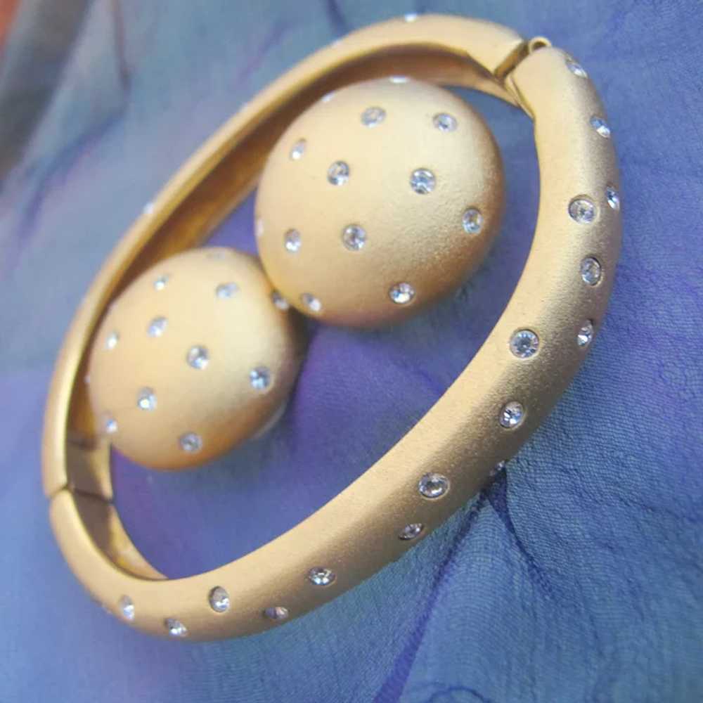 Vintage Swarovski "Jewelers Collection" Gold Tone… - image 3