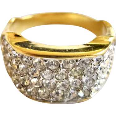 Vintage Elizabeth Taylor for Avon Brilliance Ring… - image 1