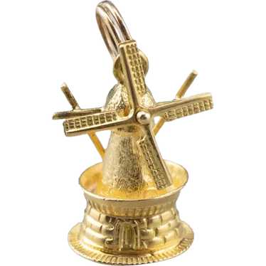 Vintage Moving Lighthouse Windmill Charm