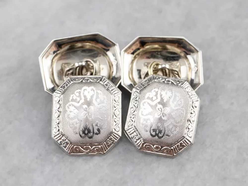 Double Sided Vintage Cufflinks - image 8