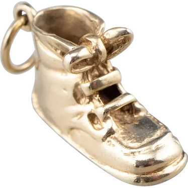 Vintage Boot Shoe Charm - image 1