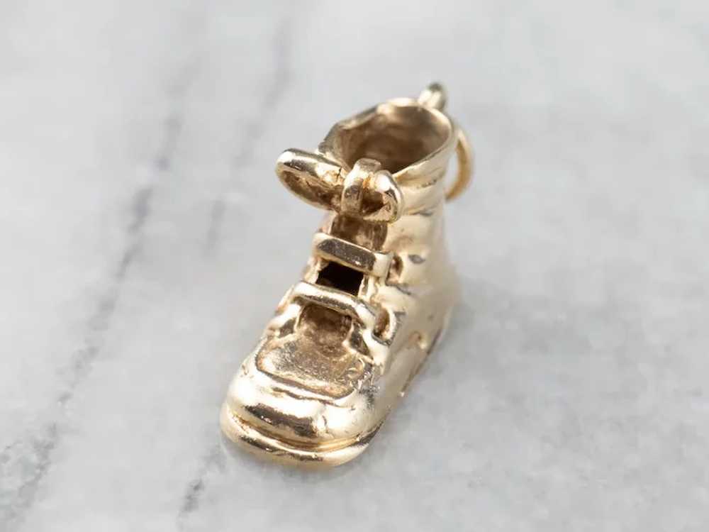 Vintage Boot Shoe Charm - image 2