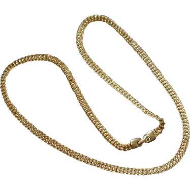 Napier, Chunky Gold Tone Long Necklace - image 1