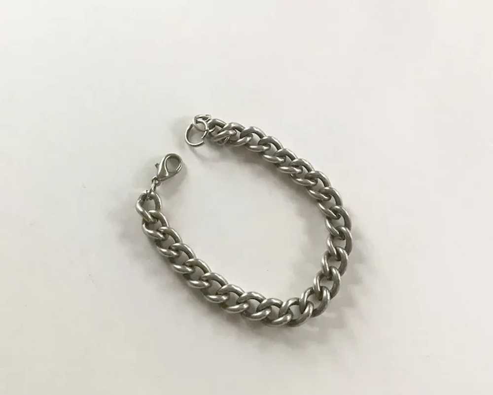 Sterling Silver Link Bracelet - image 2