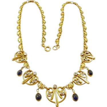 Phenomenal French Belle Époque Egyptian Revival N… - image 1