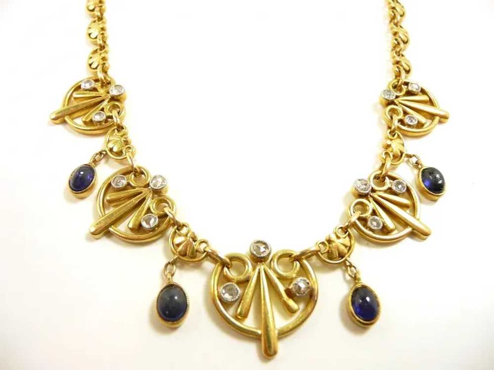 Phenomenal French Belle Époque Egyptian Revival N… - image 2