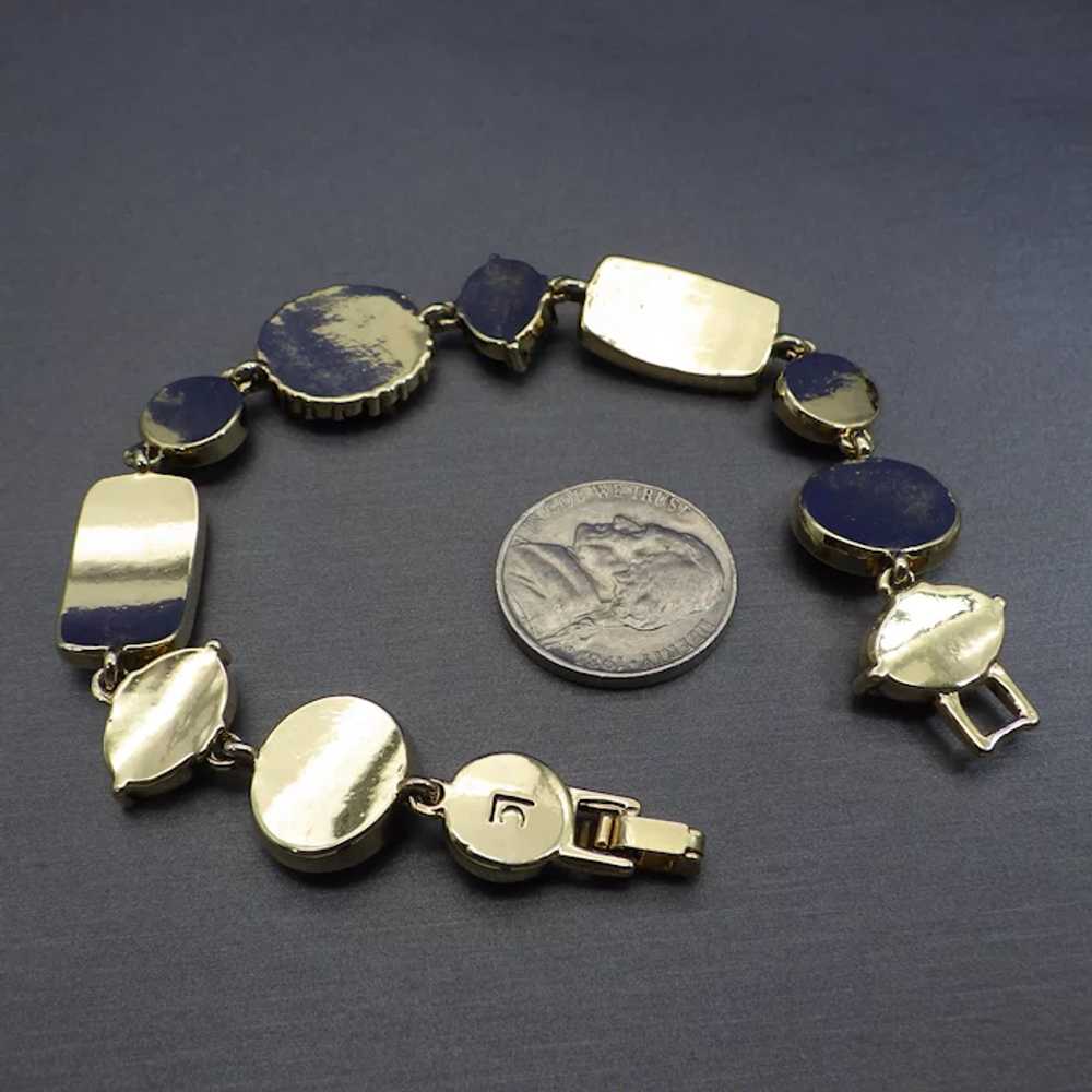 Liz Claiborne Designer Signed Vintage Bracelet, B… - image 5
