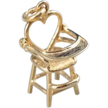 Heart High Chair Charm - image 1