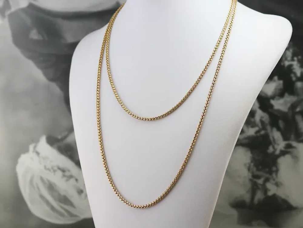 Stunning Finely Woven Chain necklace - image 10