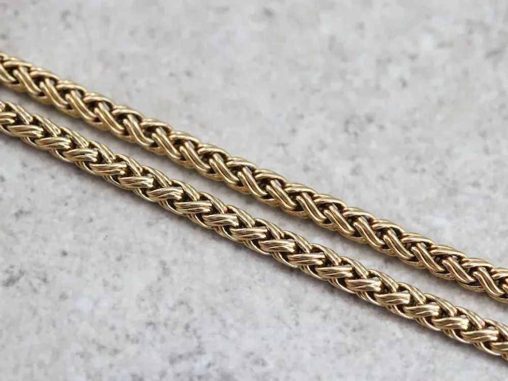 Stunning Finely Woven Chain necklace - image 7