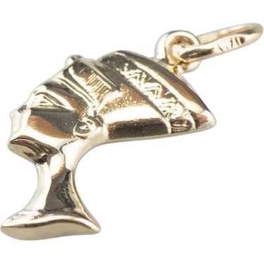 14K Nefertiti Charm or Pendant