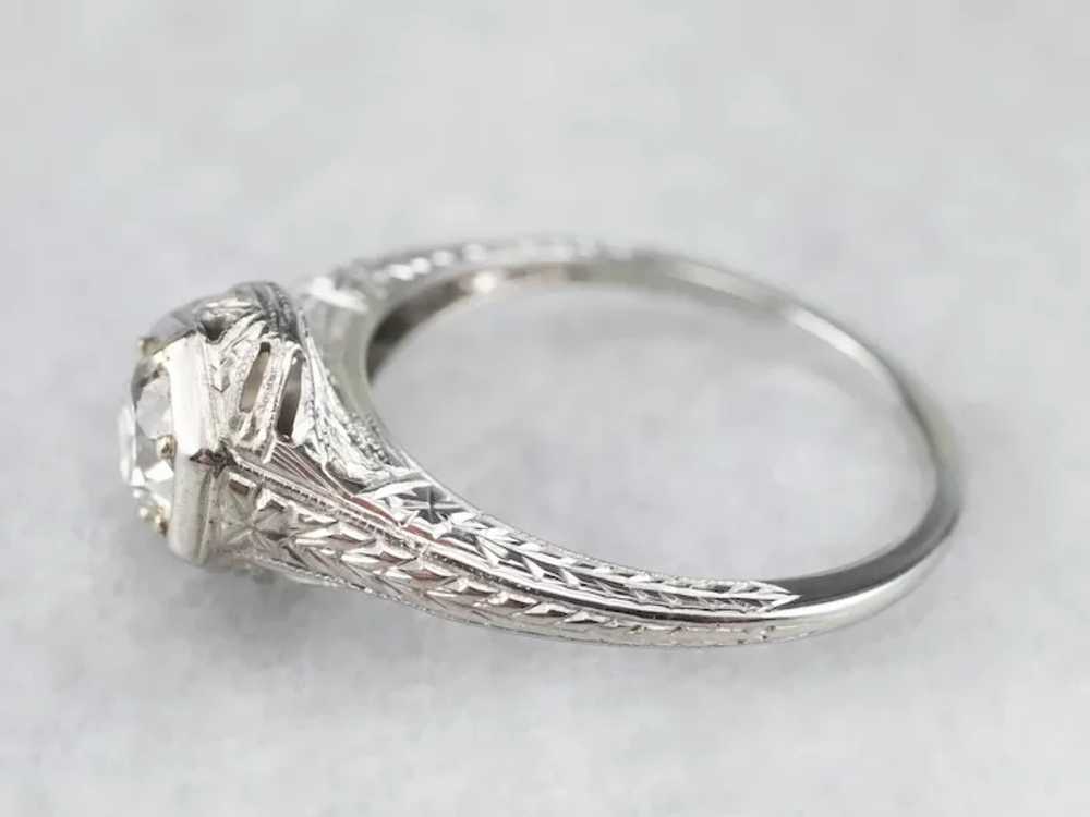 Antique Old European Cut Diamond Ring - image 4