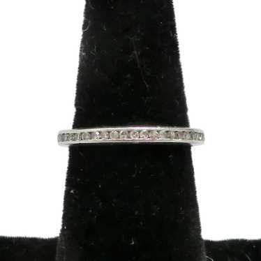 Platinum Diamond Eternity Band .50 CWT