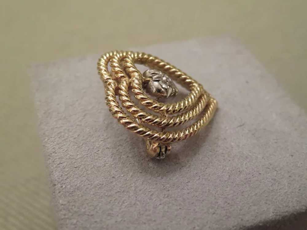 Charming vintage Tiffany & Co.. 18k yellow gold a… - image 2