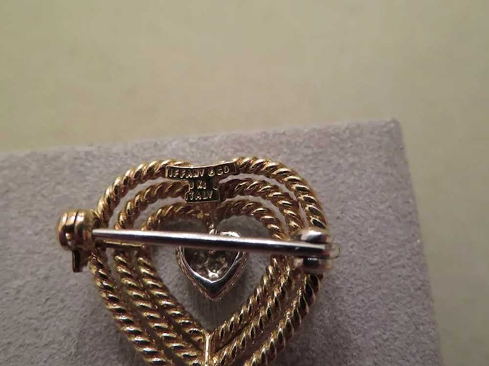 Charming vintage Tiffany & Co.. 18k yellow gold a… - image 3