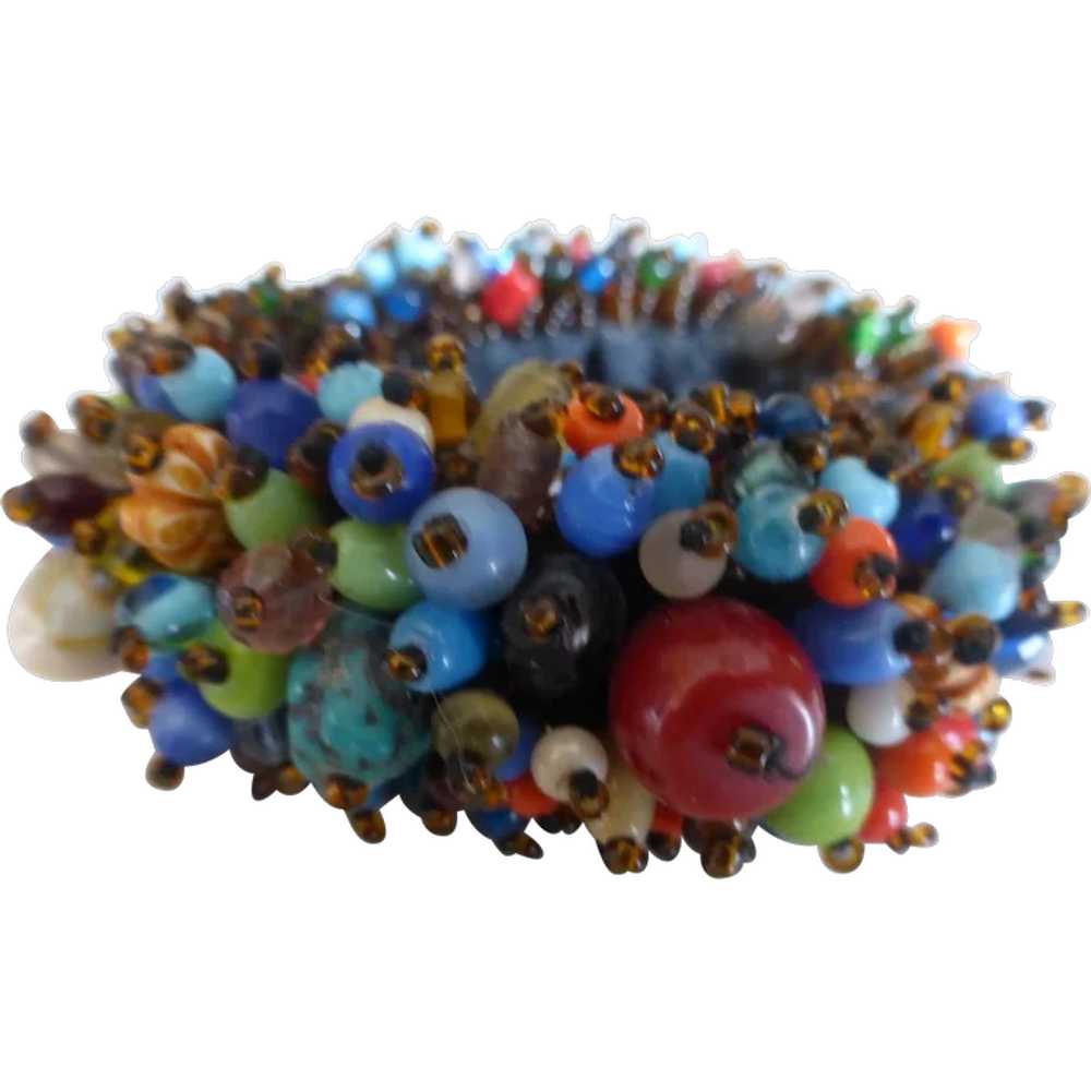 Garden Cluster Bead Bracelet - image 1