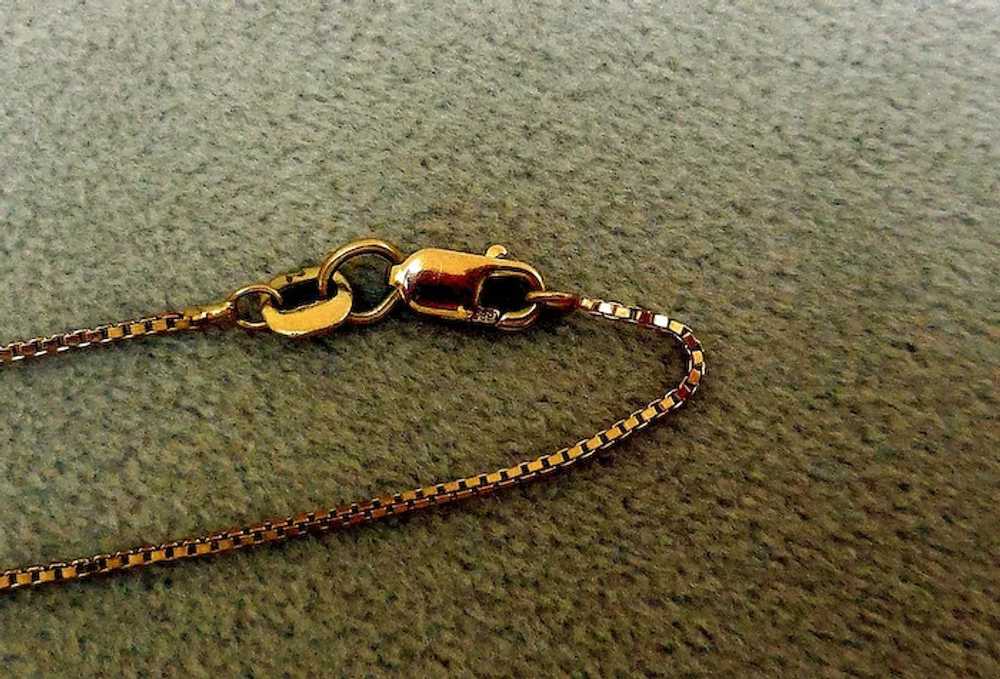 Edwardian 14K Gold, Garnet, Opal Necklace - image 6