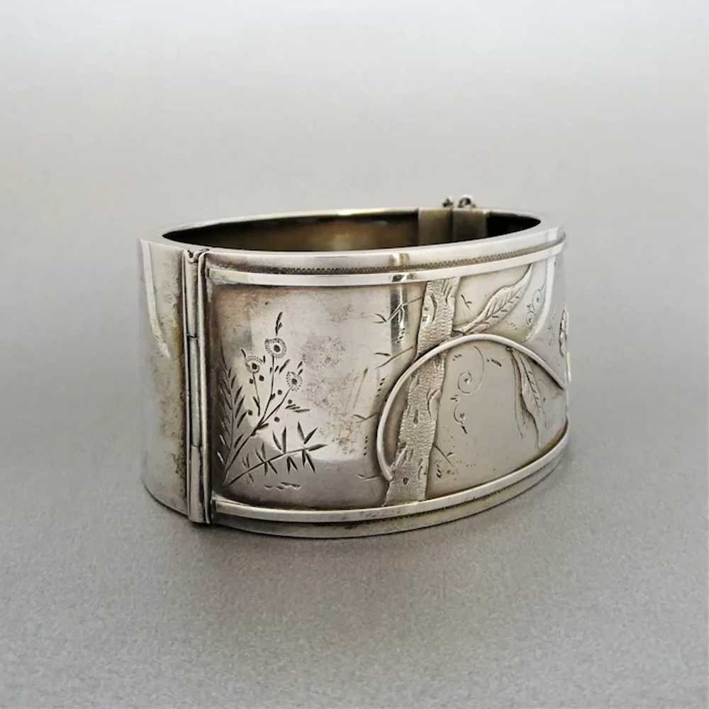 Antique Victorian Sterling Silver Beautiful Aesth… - image 3