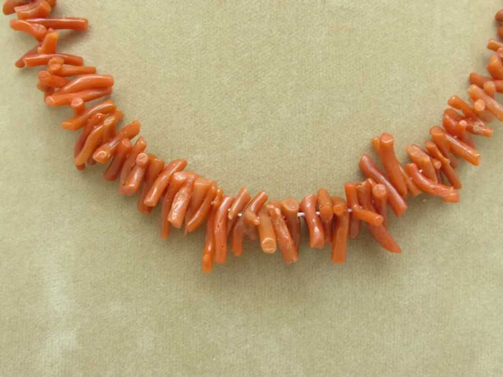 Delicate Branch Coral Necklace - image 2