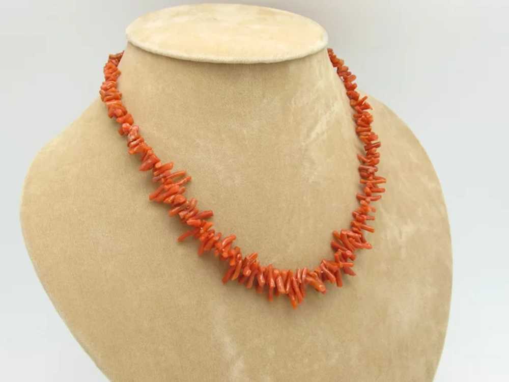 Delicate Branch Coral Necklace - image 3