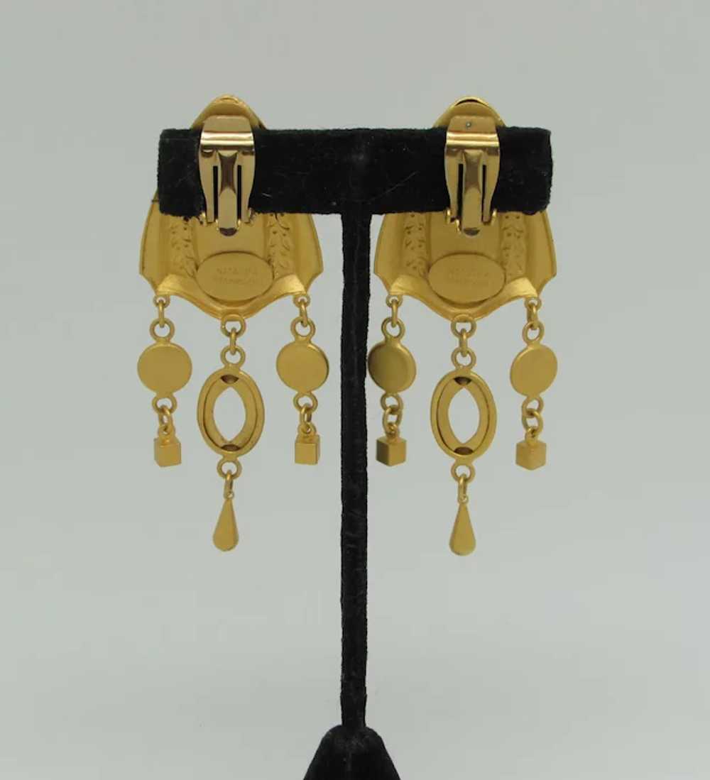 Natasha Stambouli Etruscan-Style Earring - image 3