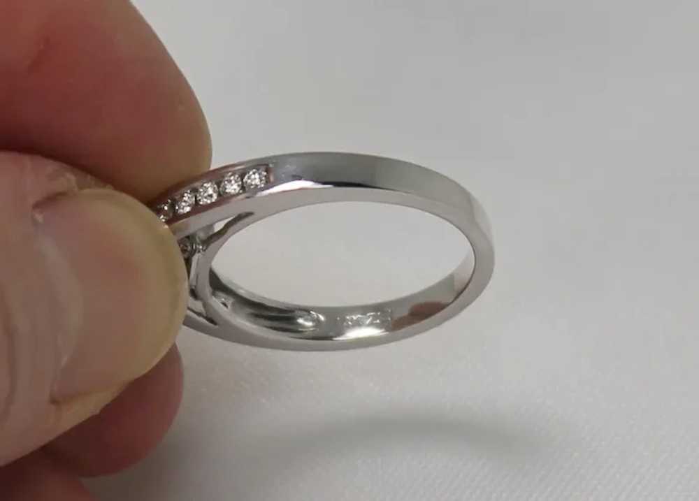 1 CTW Diamond Engagement Ring, 14kt WG - image 5