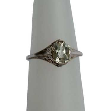 18K WG French LOUIS VUITTON Star Blossom .30tcw Diamond Ring 4.0g, s6.25 /  53