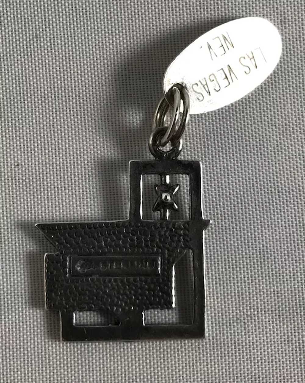 Las Vegas Riviera Hotel Sterling Silver Charm - image 2