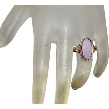 14K Victorian Signet Ring - image 1