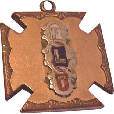 Victorian Oddfellows  Medal Fob - image 1